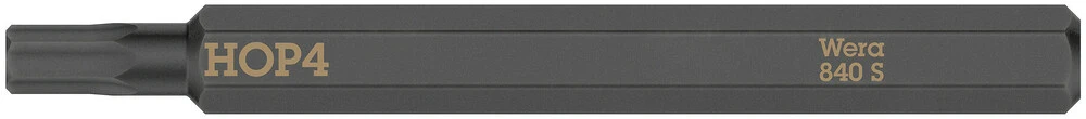 WERA Bit 840 S Hex-Plus 4.0 x 70 mm 1/4 ″ 4.0 Longitud 70 mm ( 4000827269 )
