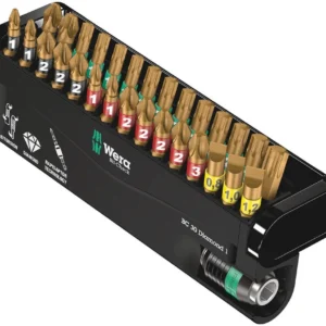WERA Bit-Check Diamond 1 Juego de puntas de 30 piezas ( 4000829904 )