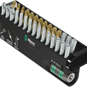 WERA Bit-Check 30 Wood 1 Juego de puntas de 30 piezas ( 4000829033 )