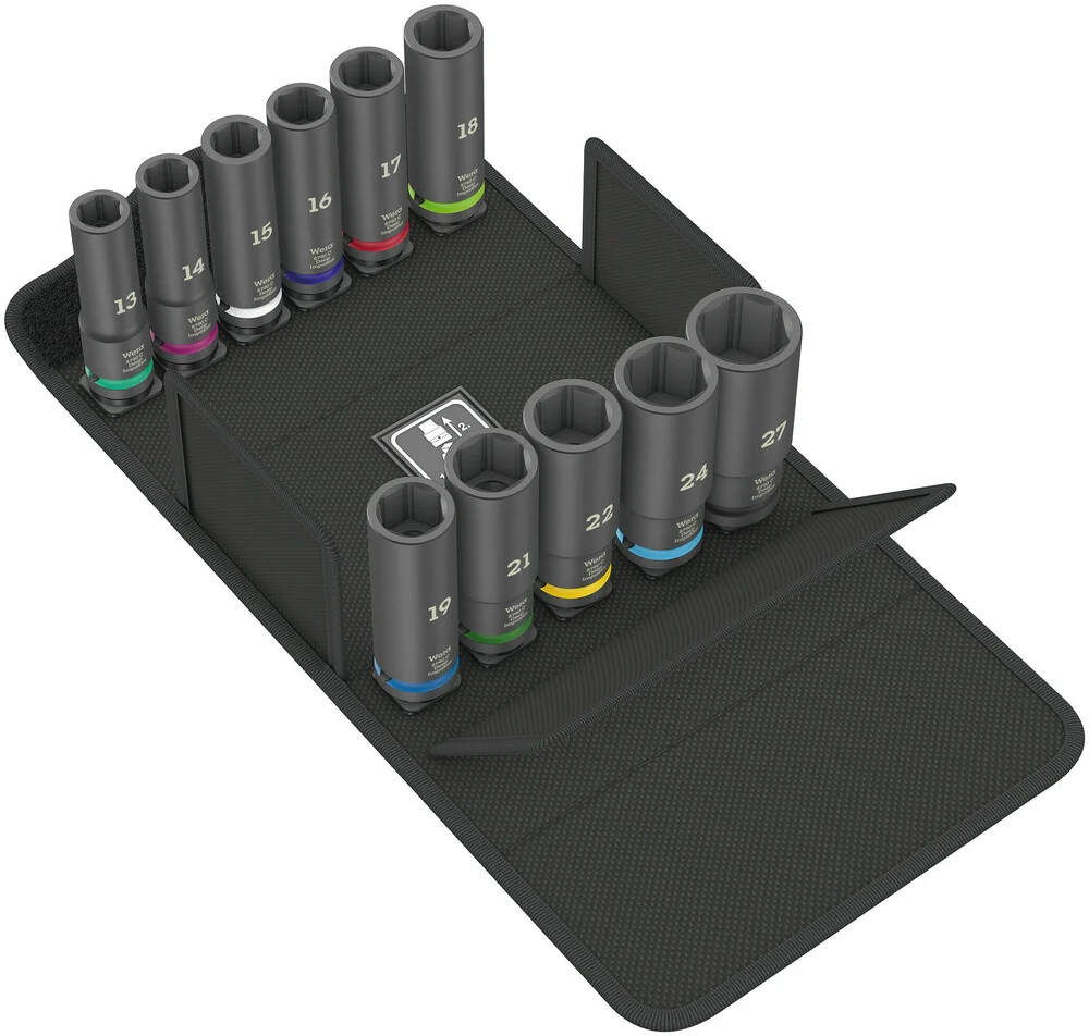 WERA Juego de llaves de vaso 8790 C Impactor Deep Set 1 11 piezas 1/2 ″ ( 8000653980 )