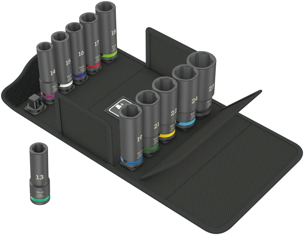 WERA Juego de llaves de vaso 8790 C Impactor Deep Set 1 11 piezas 1/2 ″ ( 8000653980 )