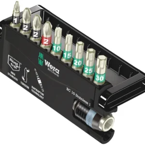 WERA juego de puntas de acero inoxidable BC 10 Stainless 1 10 piezas ( 4000828393 )