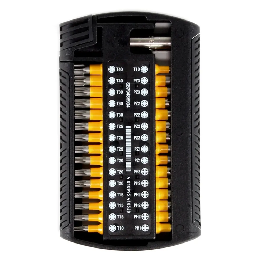 Wiha SB 7948Y-904 XLSelector Juego de bits en Y de 25 mm / Phillips, Pozidriv, TORX® / 31 unidades / 1/4" ( 41832 )