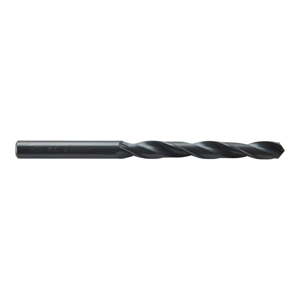 BROCA PARA METAL HSS, FORJA POR LAMINACIÓN, Ø8,00 x 117 mm WOLFCRAFT