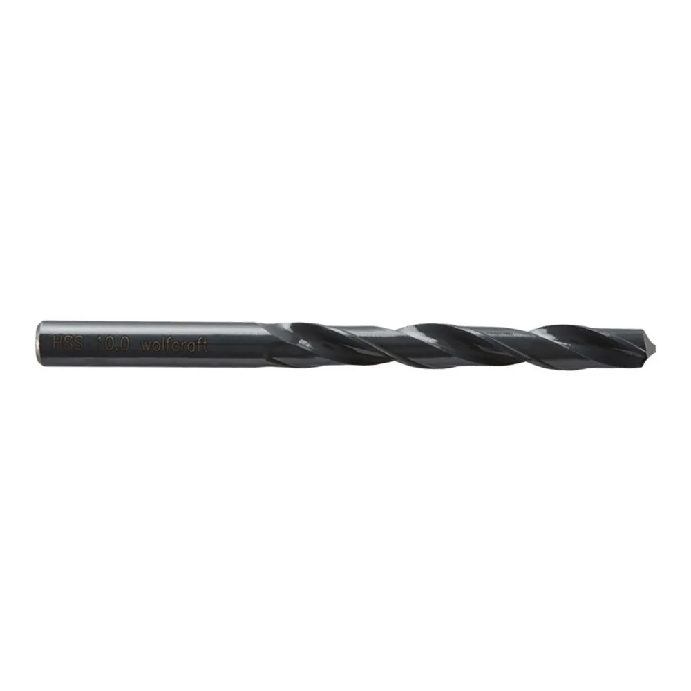 BROCA PARA METAL HSS, FORJA POR LAMINACIÓN, Ø10,00 x 133 mm WOLFCRAFT