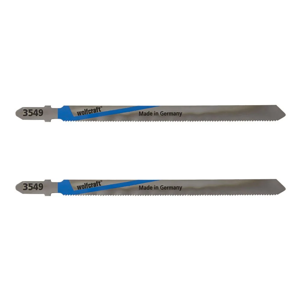HOJA DE SIERRA DE CALAR HSS 130 mm; VÁSTAGO T; METAL; 2 uds WOLFCRAFT
