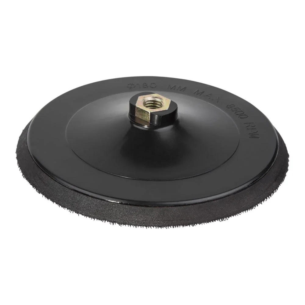 PLATO ABRASIVO AUTOADHERENTE PARA AMOLADORA M14 DE Ø180 mm WOLFCRAFT