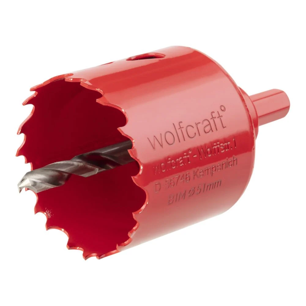 SIERRA DE CORONA BIMETAL Ø51 x 40 mm WOLFCRAFT