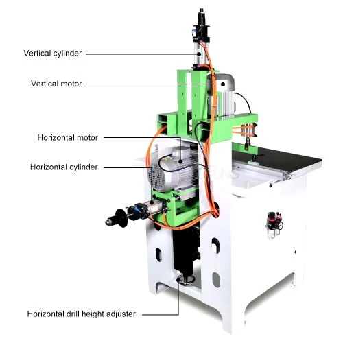 Perforadora Multiple Monofasica 3hp woodfung