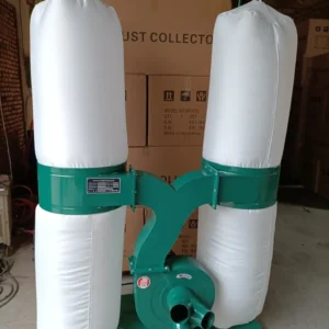 Colector de Serrin 2 bolsas trifasico 4HP 3 entradas de 100mm woofgung