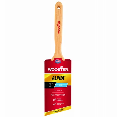 Brocha Wooster Alpha de 3 pulgadas con ángulo firme - Oferta de la semana