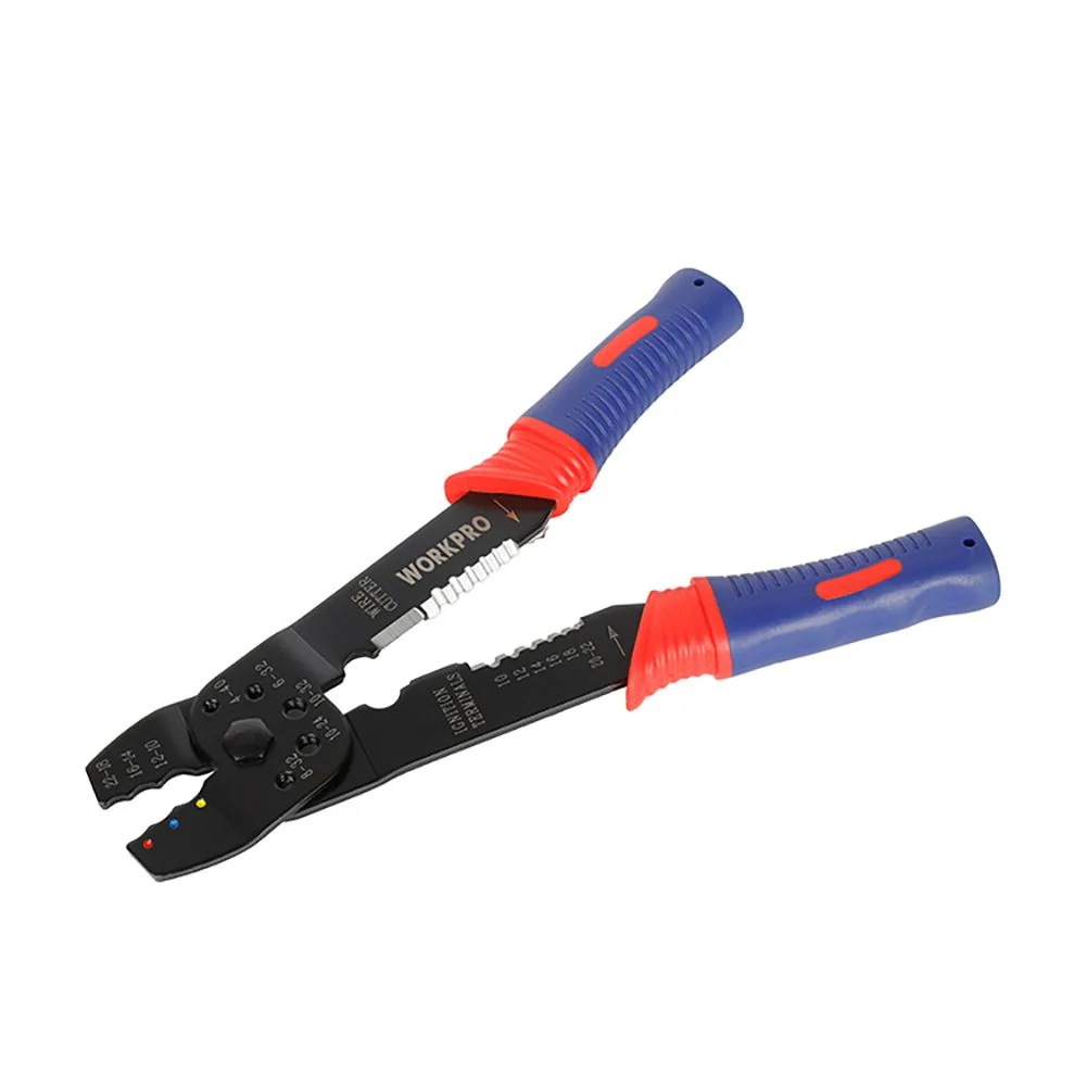 CRIMPADORA PELACABLES, MULTIUSOS, 200 mm WORKPRO