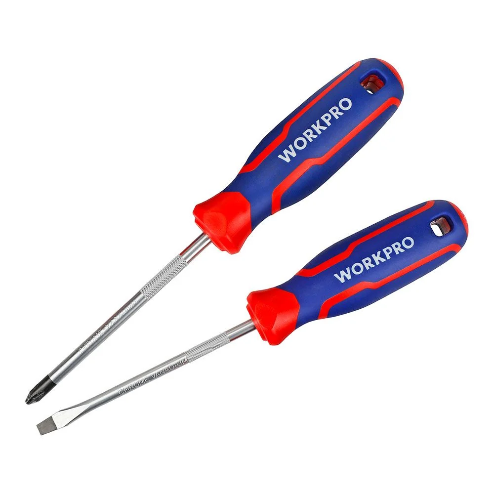 DESTORNILLADORES, JUEGO DE 2 PIEZAS WORKPRO