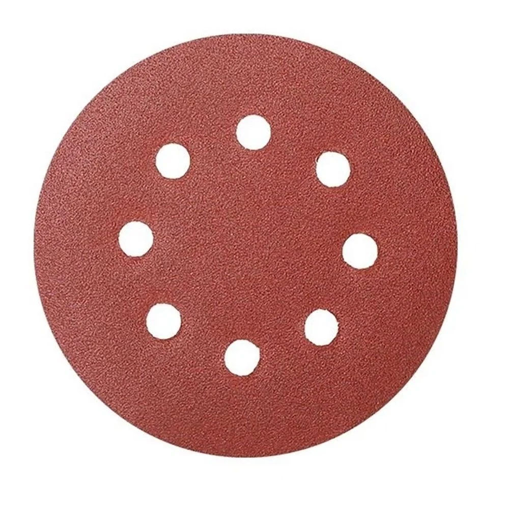 DISCO ADHESIVO DE LIJA Ø125 mm, JUEGO 5 uds WORKPRO