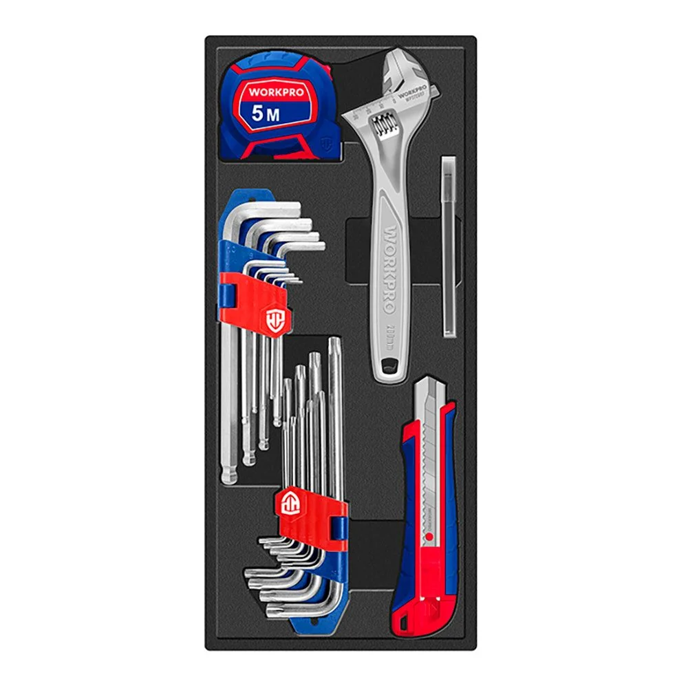 JUEGO HERRAMIENTAS, 31 PIEZAS WORKPRO