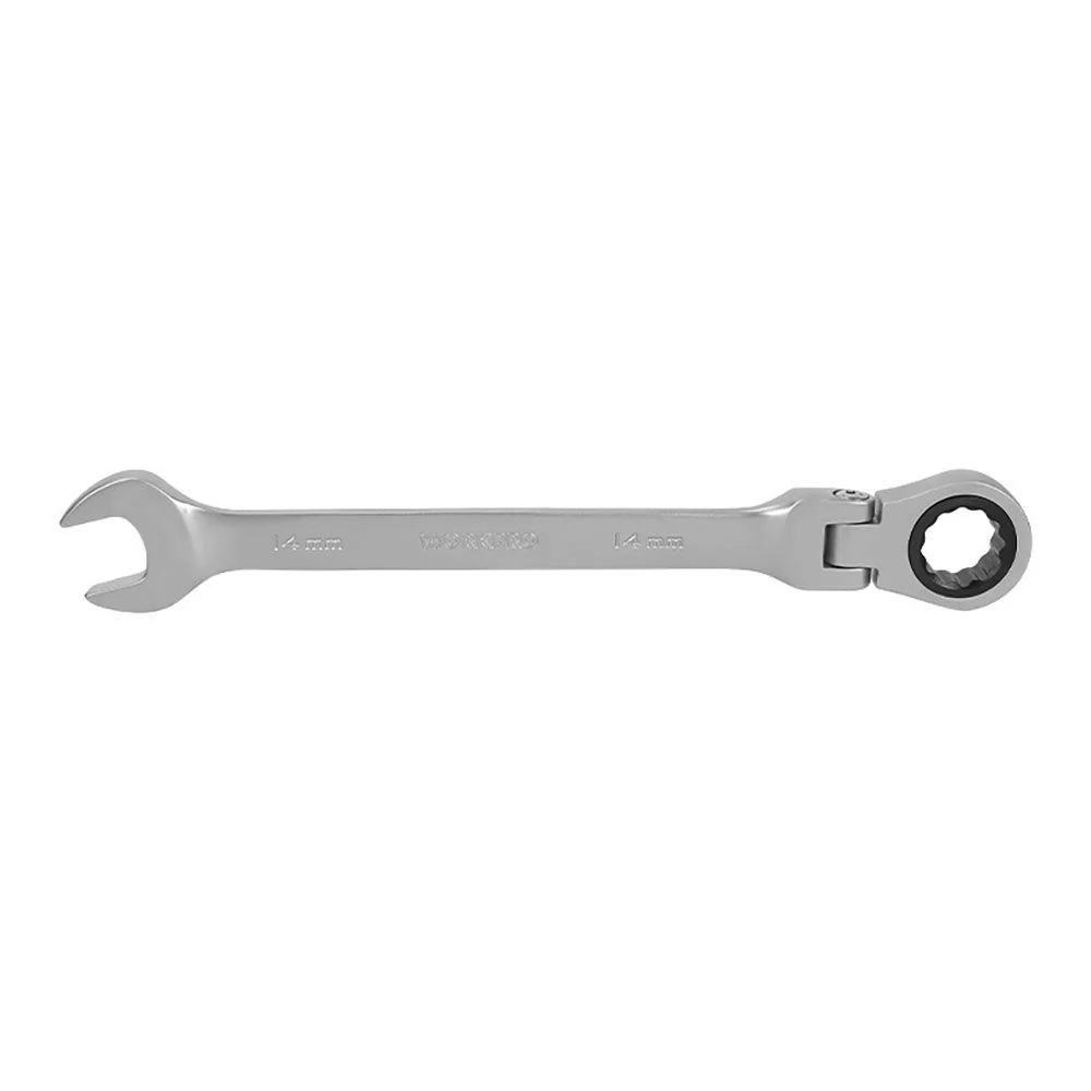 LLAVE MIXTA DE CARRACA ARTICULADA 17 mm WORKPRO