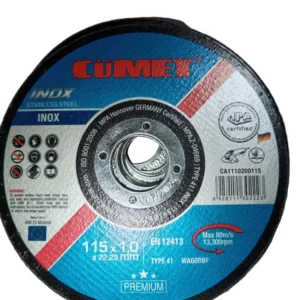 DISCO CORTE INOX CUMET 4 1/2 PULG YICHANG