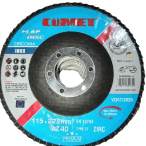 DISCO FLAP CUMET 4 1/2 PULG YICHANG